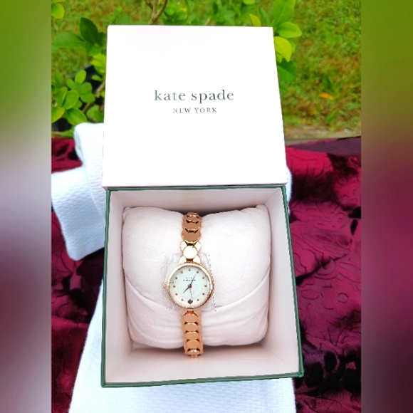 NEW Kate Spade Rose Gold Ladies Quartz Watch KSW1635 - Picture 3 of 16